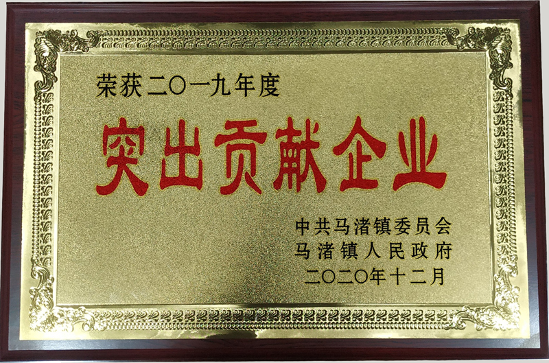 突出貢獻(xiàn)企業(yè)